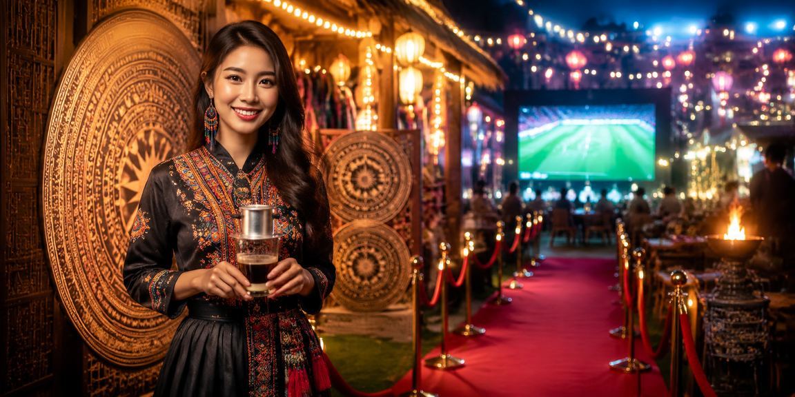 Người hâm mộ bóng đá theo dõi kèo cược tại quán cà phê vùng Sapa