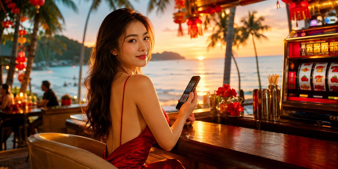 Người chơi Việt Nam tham gia casino với màn hình hiển thị kết quả và thông tin bonus