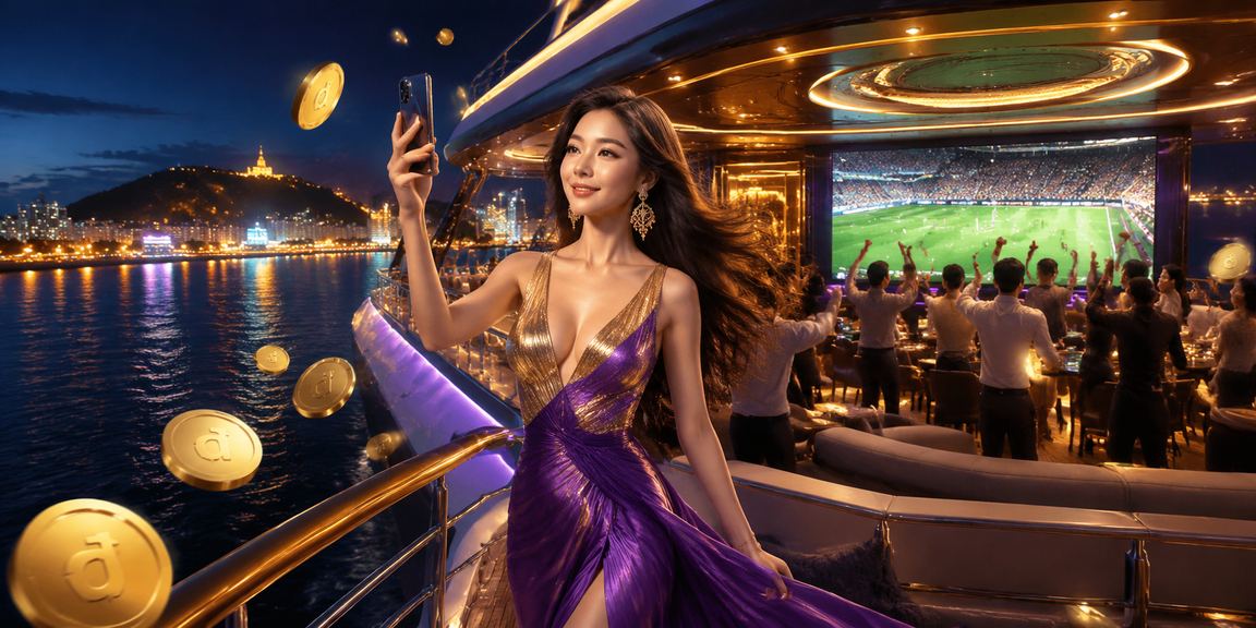 Người chơi sử dụng điện thoại trải nghiệm casino di động tại bãi biển Vũng Tàu